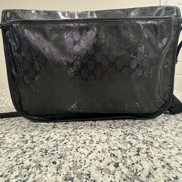 GUCCI IMPRIME MESSENGER BAG PVC - Picture 8 of 15
